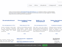 Tablet Screenshot of biuro-konsens.pl